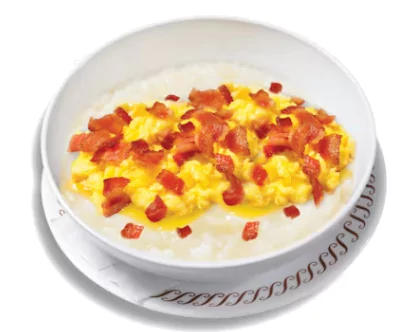 BACON EGG & CHEESE GRITS BOWL